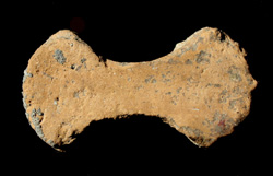 "Dog Bone" Type Paving Tile, ca. 1st-2nd Cent AD.